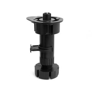 Adjustable leg with dowel  