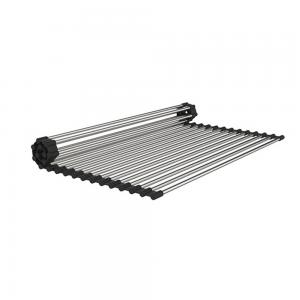 Roll up drain rack