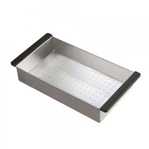 Stainless steel drain basket