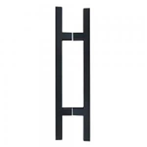 H-shaped glass door handle