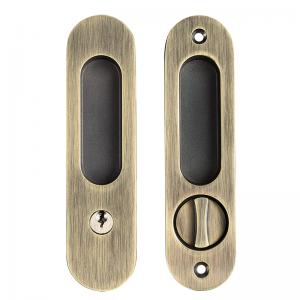 Oval Sliding Door Lock  