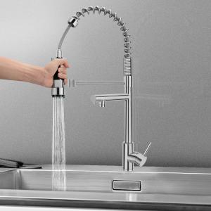 Spring Pull down Kitchen Faucet Sprayer