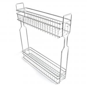 Drawer Basket, Side Mounted,With 3D Adjustment  Door Bracket