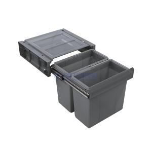 Pull out double waste bin